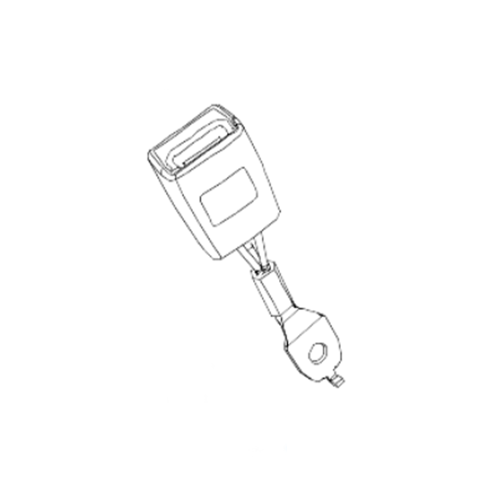 Mercedes-Benz Gurtschloss Sicherheitsgurt Fahrersitz, linker Sitz, C-Klasse (C204), E-Klasse (C207)