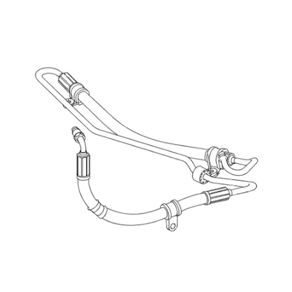 Mercedes-Benz Leitung, Pumpe zur Lenkung, V-Klasse (W639)