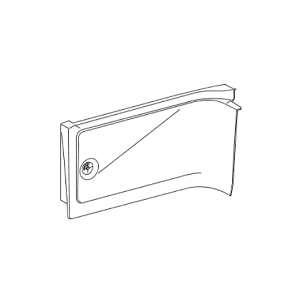 Mercedes-Benz Verkleidung, an Sitzkasten, außen rechts, Vito (C639)