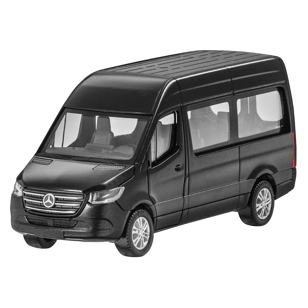 Mercedes-Benz Kollektion Sprinter Kombi Modellauto, obsidianschwarz, 1:87