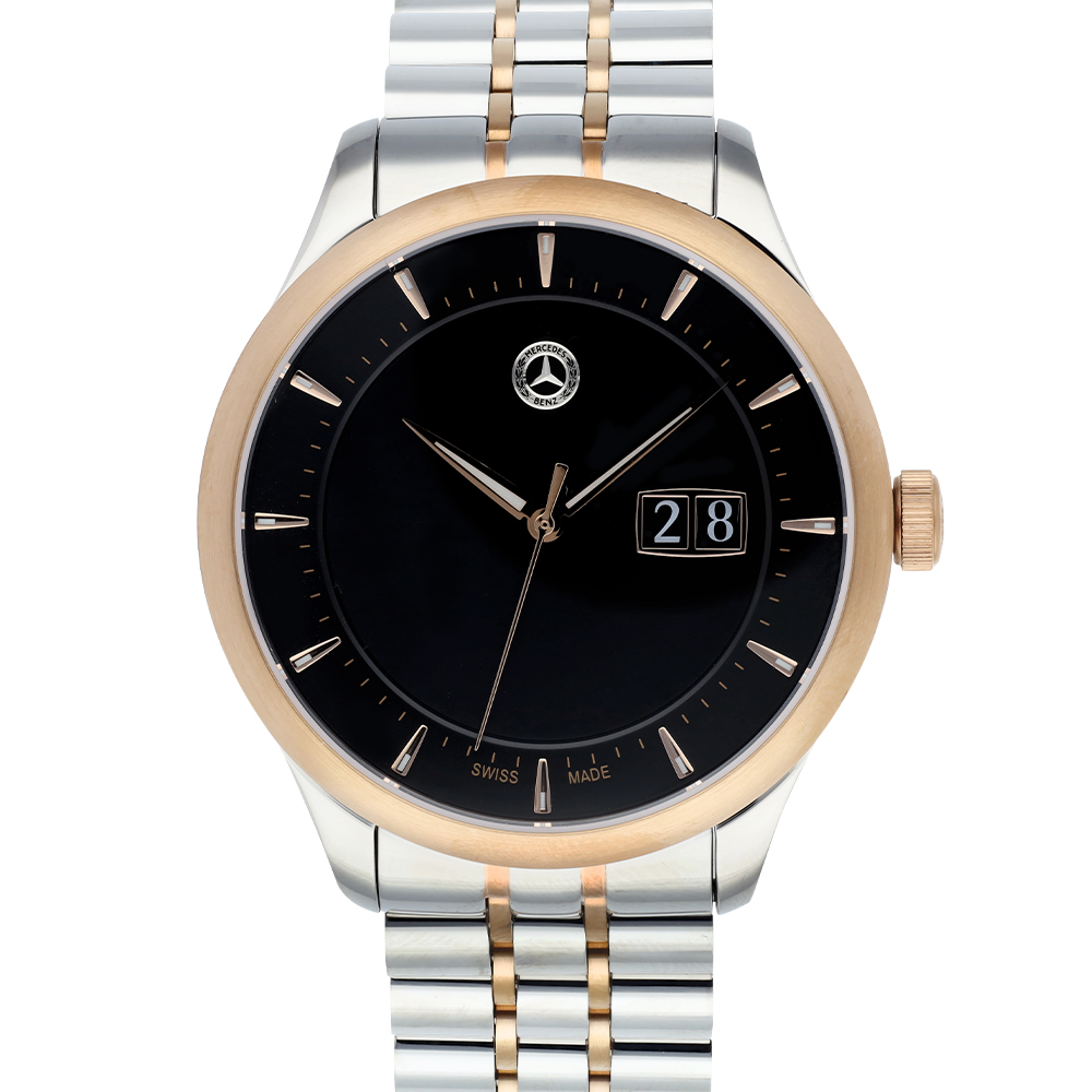 Mercedes-Benz Classic Kollektion Herren-Armbanduhr, Elegance