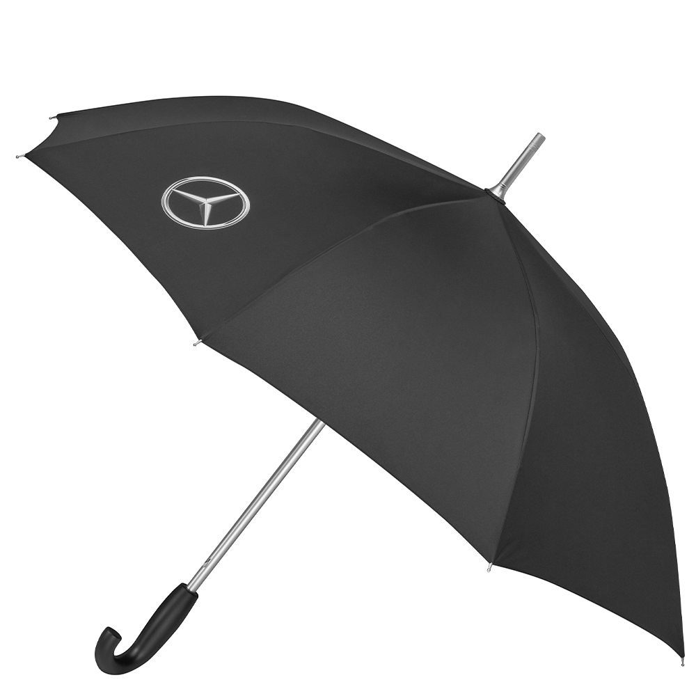 Mercedes-Benz Stockschirm Regenschirm schwarz