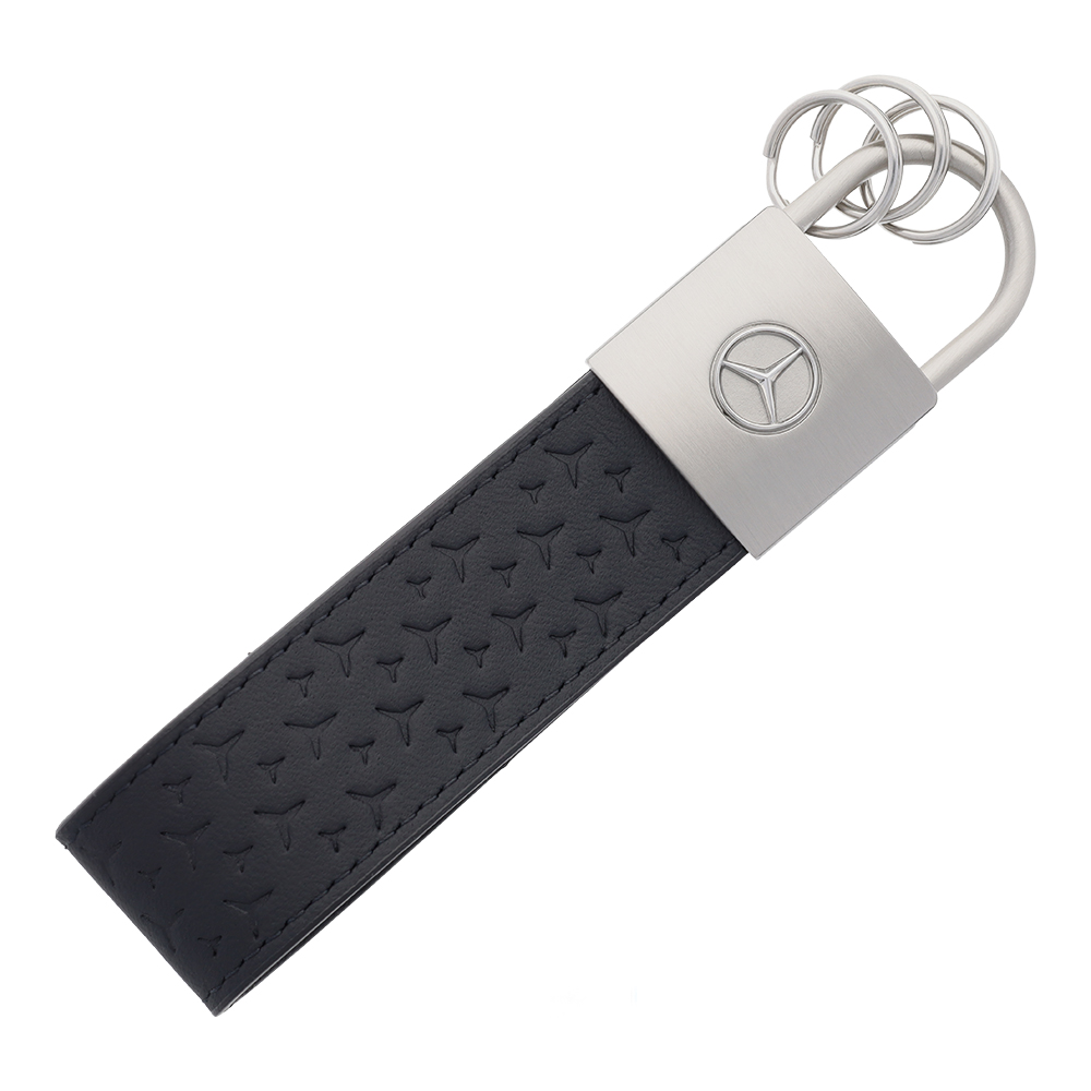 Mercedes-Benz Schlüsselanhänger Upcycling | Schwarz