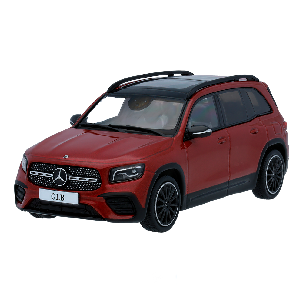 Mercedes-Benz Kollektion GLB SUV AMG Line X247 Modellauto, designo patagonienrot metallic, 1:43
