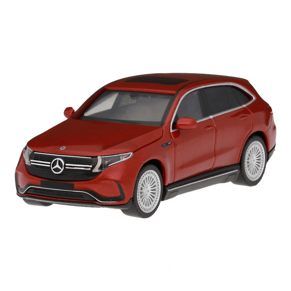 Mercedes-Benz Kollektion EQC 400 AMG Line 4Matic N293 Modellauto, designo hyazinthrot metallic, 1:87