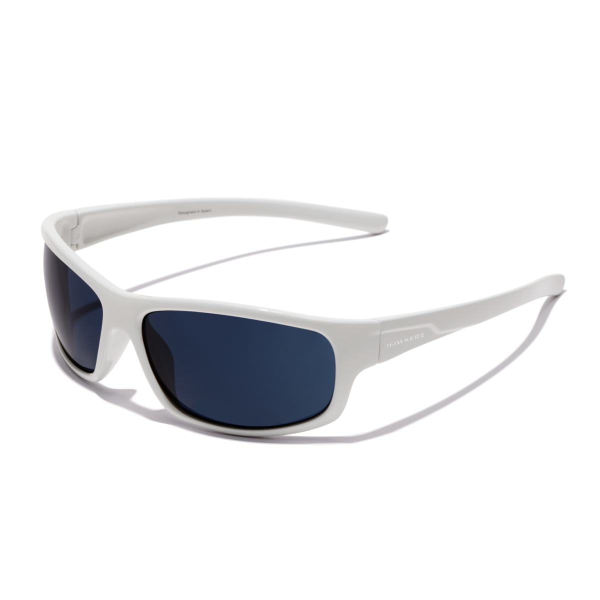 Sonnenbrille Hawkers Boost - White Dark Blue