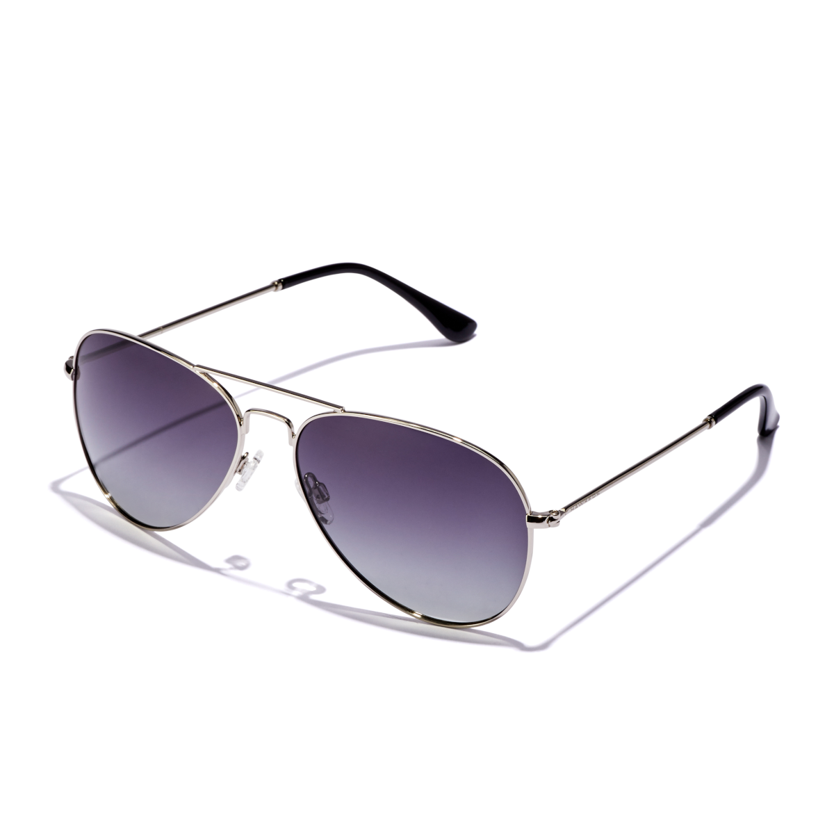 Sonnenbrille Hawkers Hawk - Polarized Silver Grey