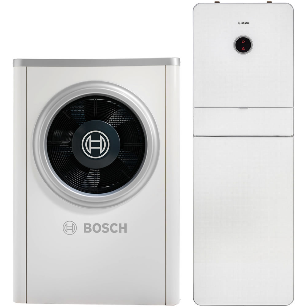 BOSCH Luft/Wasser-Wärmepumpe Compress, CS7001i AW 5 ORM, Außenaufstellung, Kompaktmodul - 7739617395