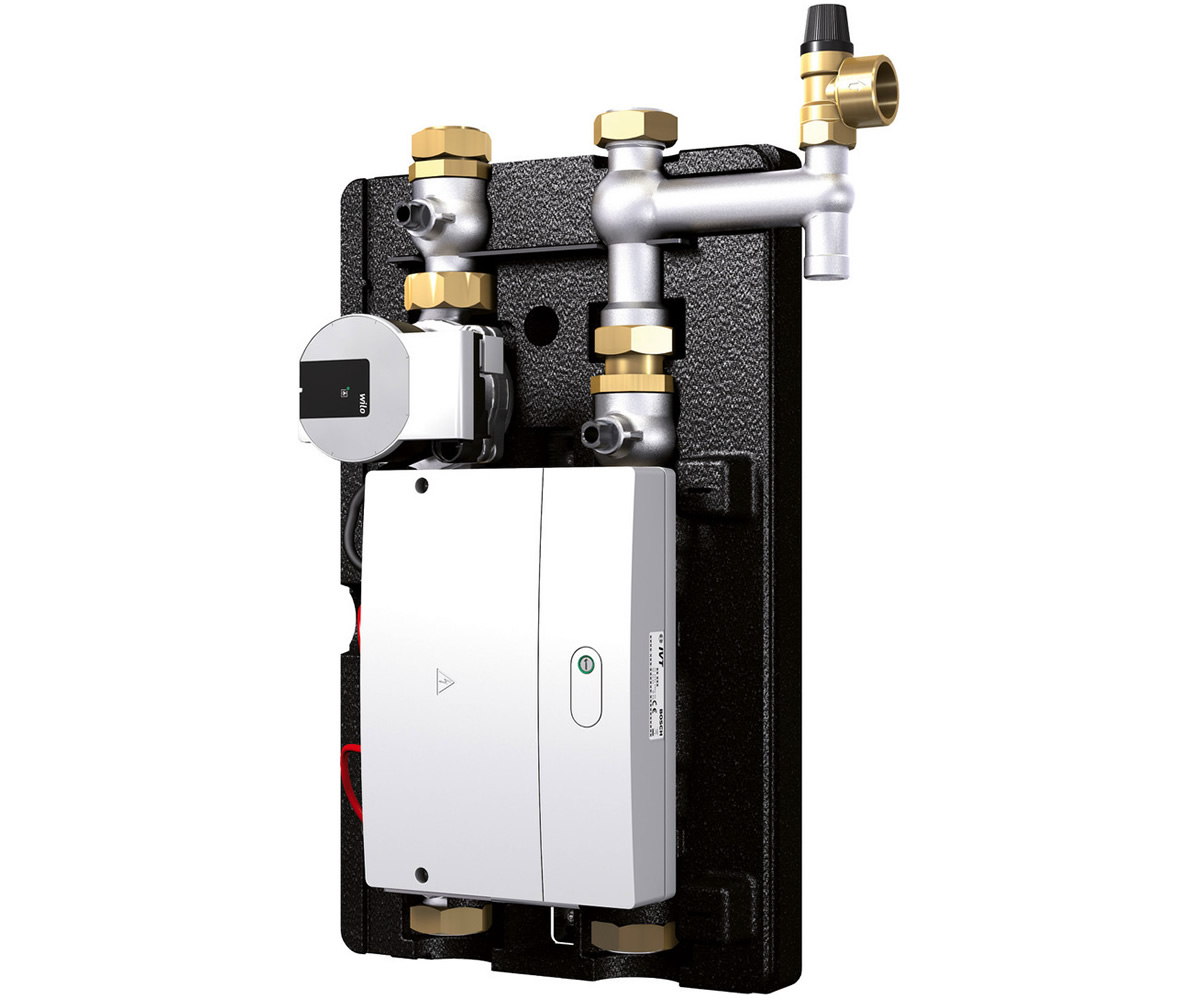 BOSCH Hybrid Station HW-SetHYC25-1, zur Einbindung Luft/Wasser-Wärmepumpe - 8732965537