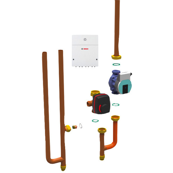 BOSCH Zubehör für Luft/Wasser-Wärmepumpe AWMB-2HK, Anschlussset auf 2 Heizkreise für AWMB - 8738210339