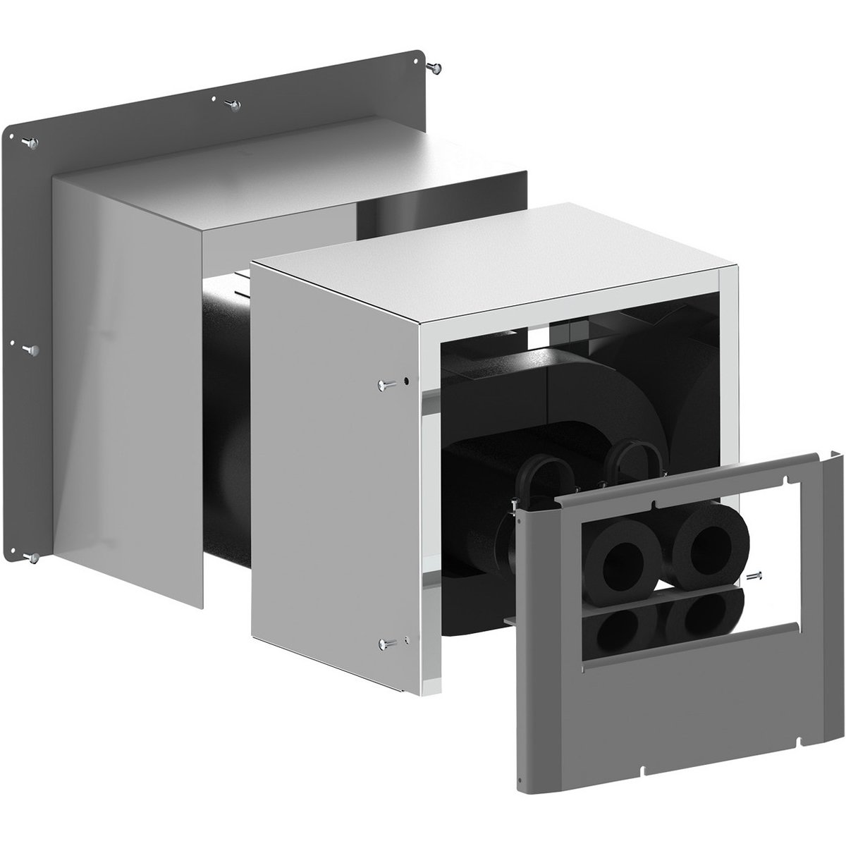 BOSCH Zubehör für Luft/Wasser-Wärmepumpe AHWA 1, Abdeckhaube Wandmontage für AW OR - 8738214737