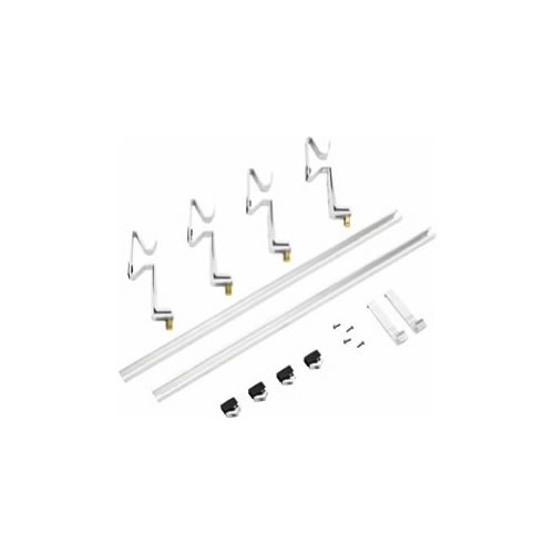 Buderus Aufdachmontage Grund-Set für SKN4.0-s / SKT1.0-s - Pfanne/Ziegel inkl. Sparrenanker-Set - 7739610080