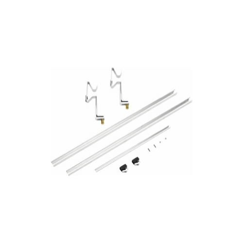 Buderus Aufdachmontage Zusatz-Grund-Set für SKN4.0-s / SKT1.0-s - Pfanne/Ziegel inkl. Sparrenanker-Set - 7739610082