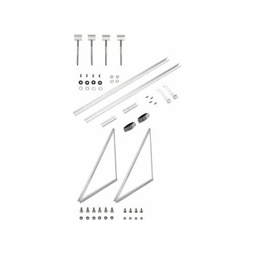 Buderus Aufdach-Aufständerung Erweiterungs-Set für SKN4.0-s / SKT1.0-s - Anhebung um 15°, 20° bzw. 35° - Pfanne/Ziegel inkl. Sparrenanker-Set - 7739610085
