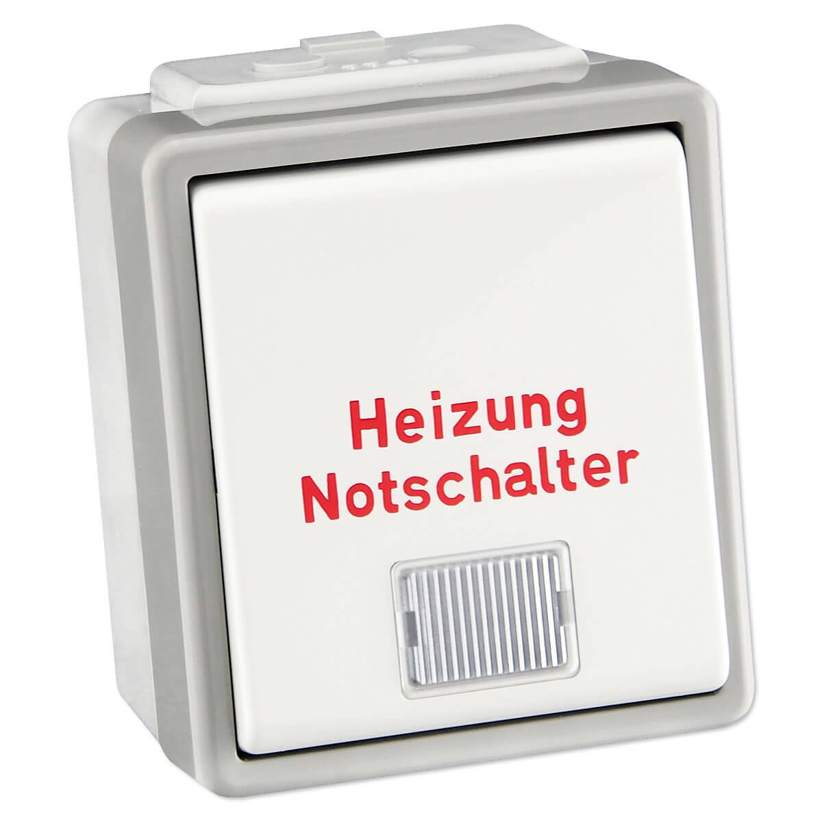 Siemens Heizung-Notschalter Aufputz - 1-polig - mit Kontrolllampe