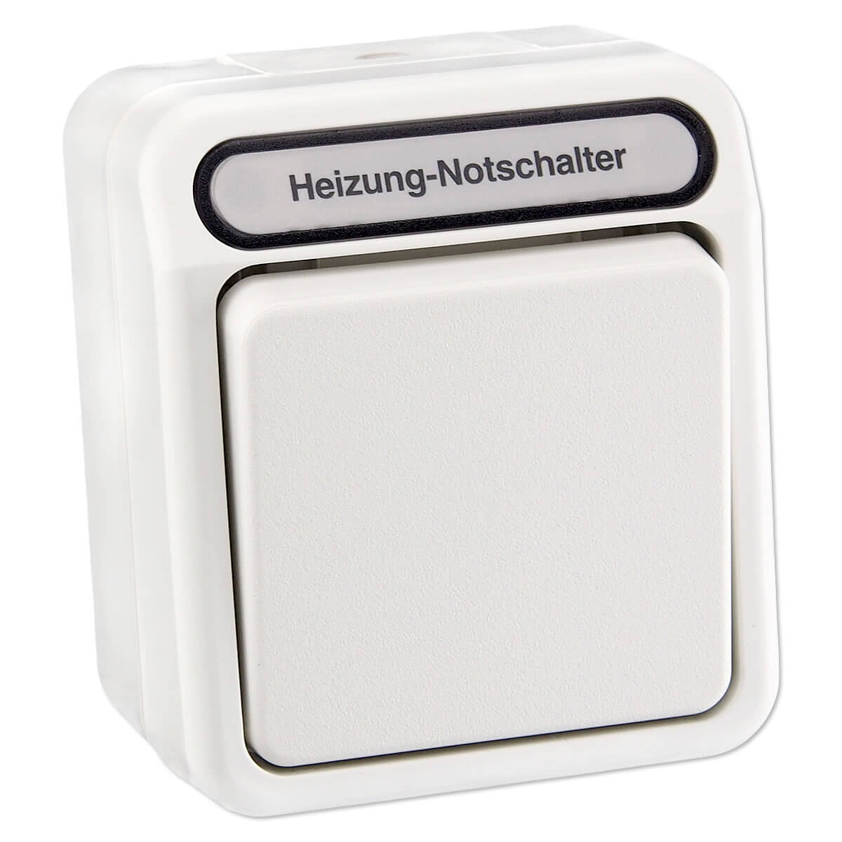 Merten Heizung-Notschalter Aufputz - Aus/Wechsel - IP 44 - polarweiß