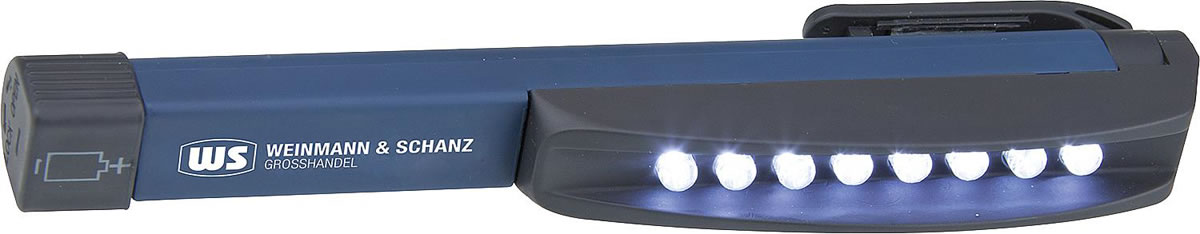 WS Arbeitsleuchte LED - mit 3 AAA Batterien