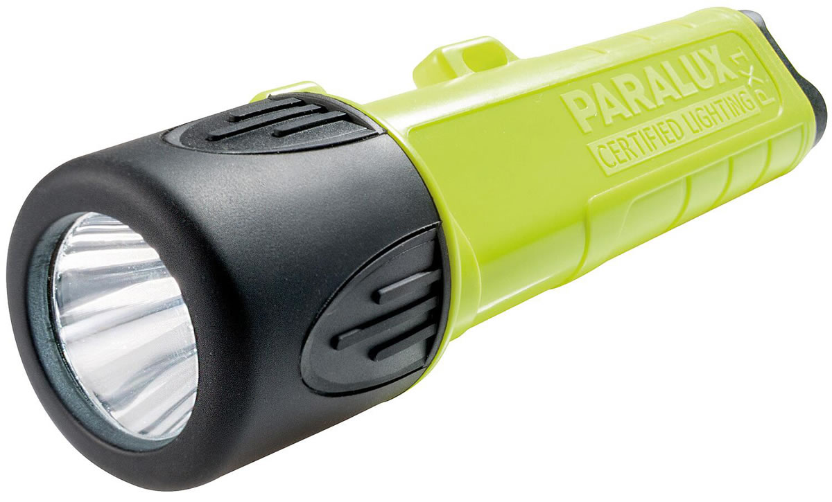 PARAT PX1 EX Helm-Sicherheitslampe, 4 x AA, LED, flame-gelb - 120 lm