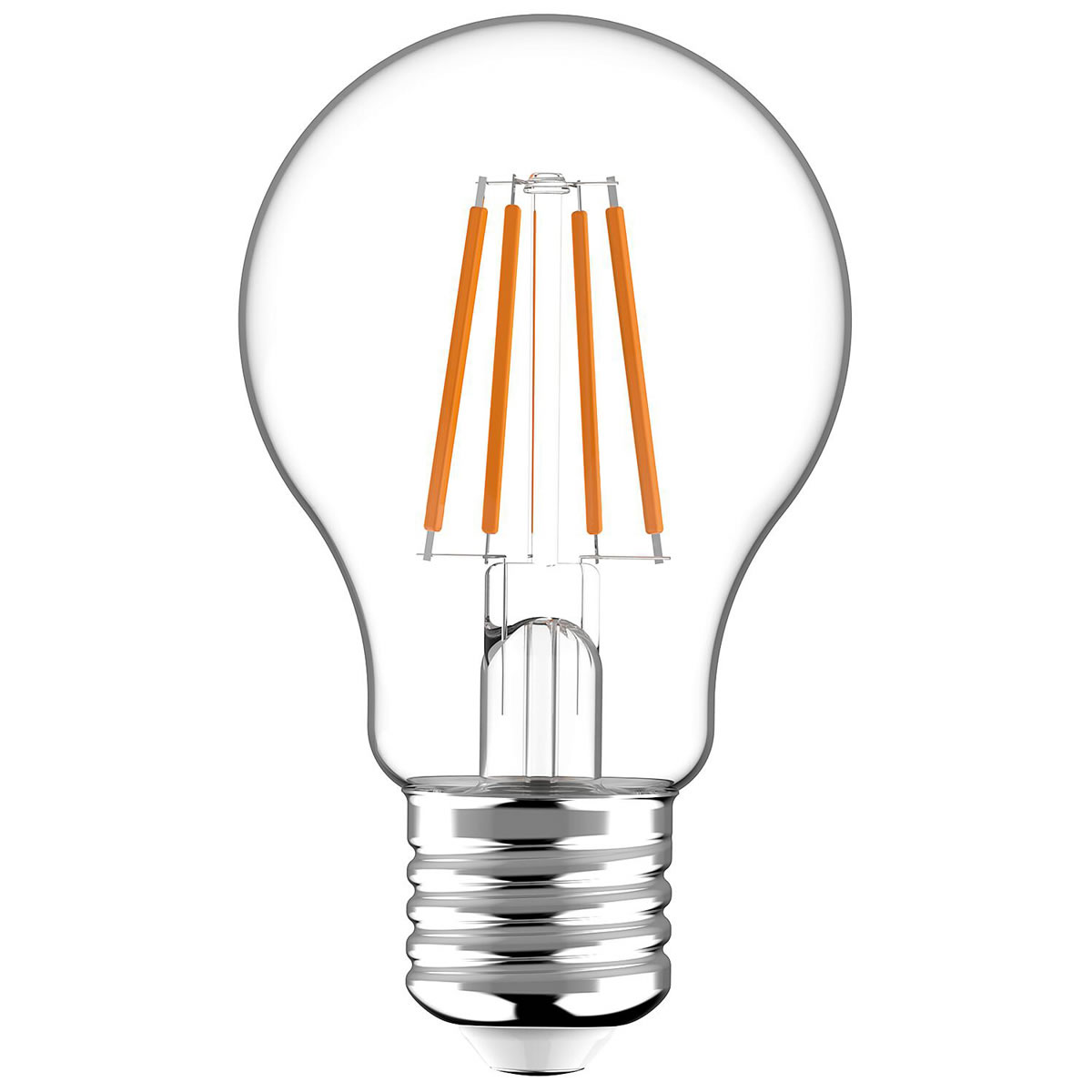 LED's light LED Filament Leuchtmittel - Glühlampe A60, E27, 4,5W, 2700K, Klar - 470 lm
