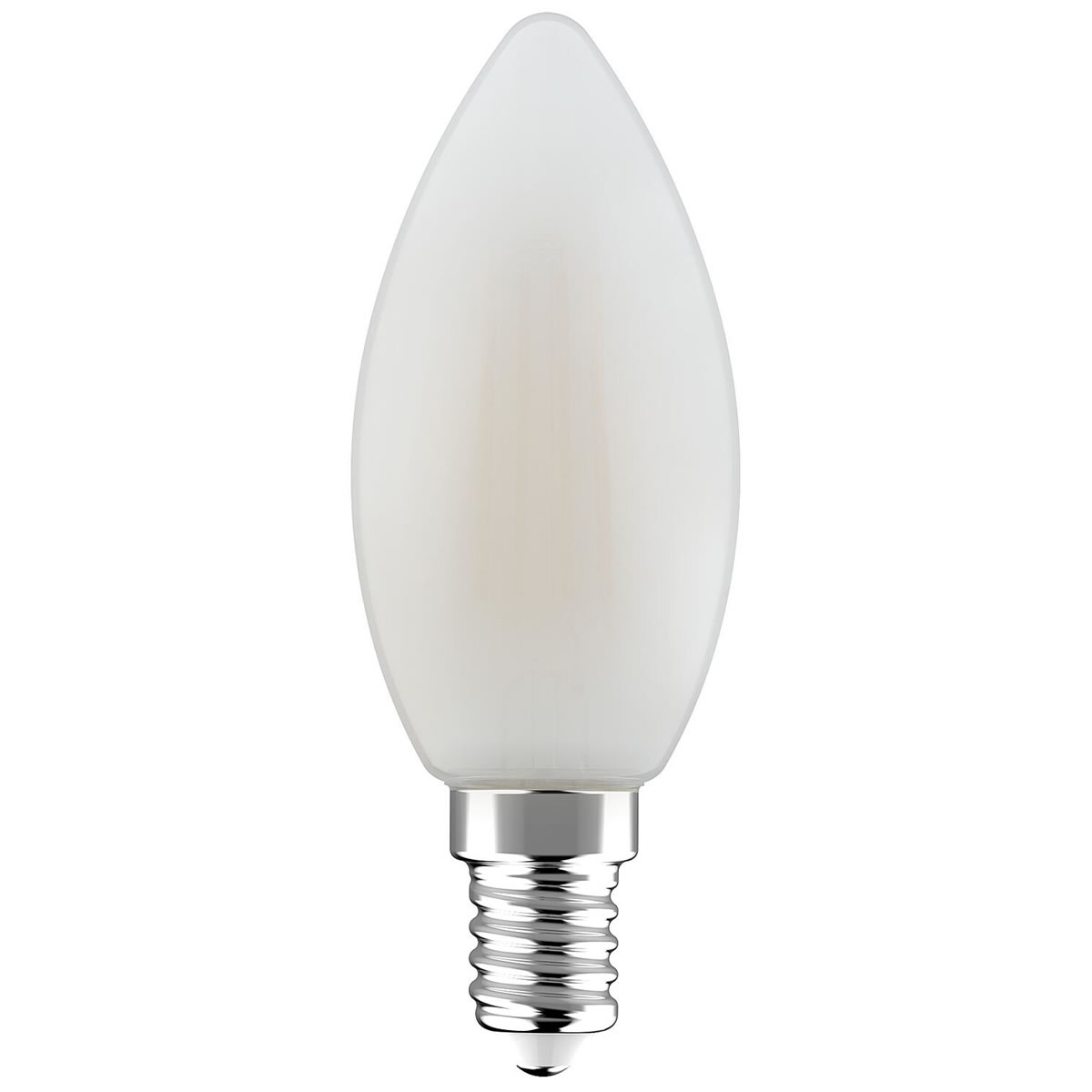 LED's light LED Filament Leuchtmittel - Kerze C35, E14, 4.5W, 2700K, Opal 330° - 470 lm
