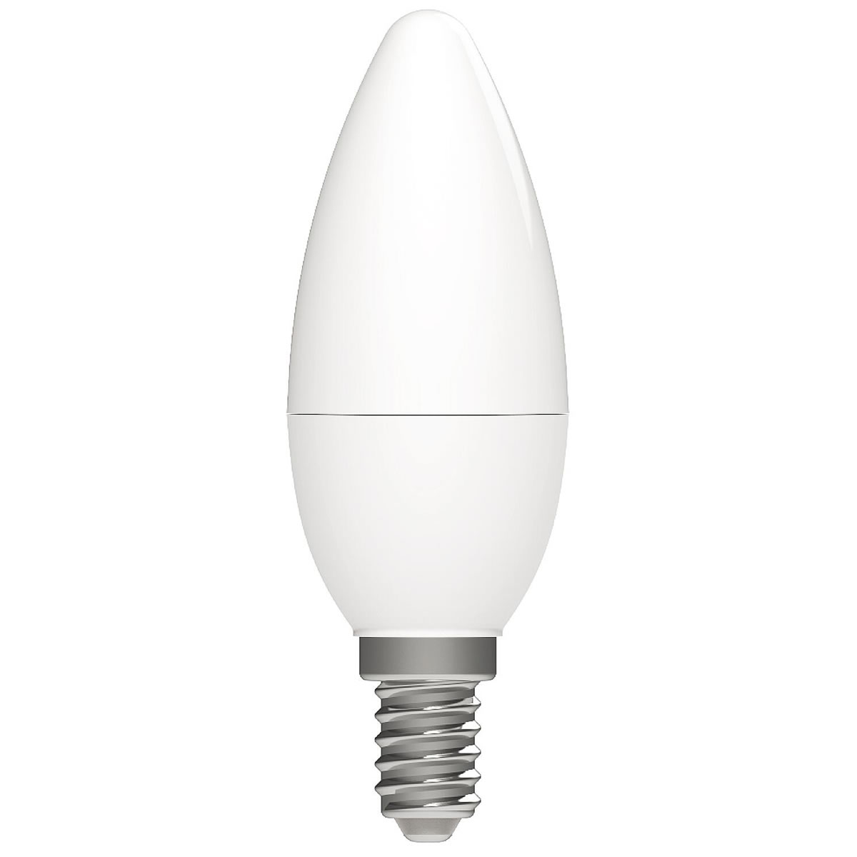 LED's light LED SMD Leuchtmittel - Kerzenlampe C35, E14, 4.5W, 2700K, Opal 240° - 470 lm