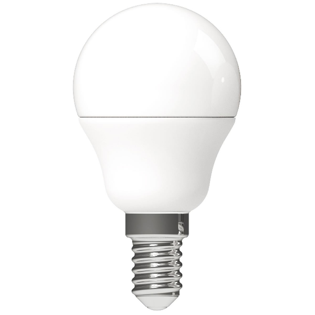 LED's light LED SMD Leuchtmittel - Kugelform G45, E14, 4.9W, 2700K, Opal 150° - 470 lm