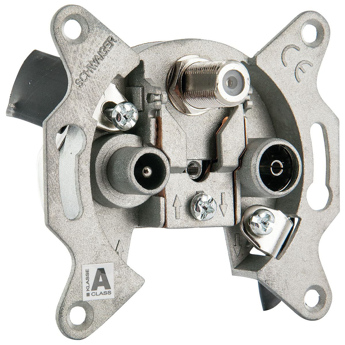 Breitband Multimedia Durchgangsdose - 8 dB