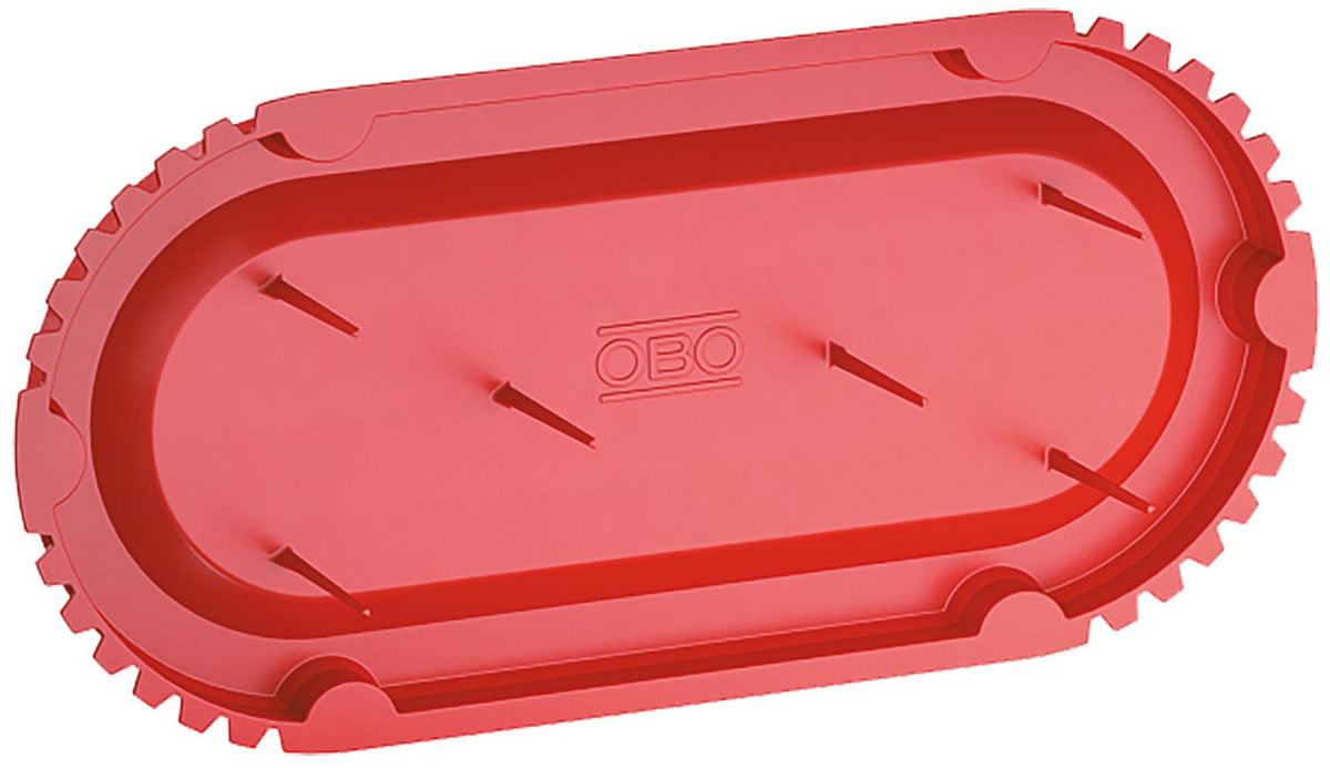 Unterputz-Signaldeckel 25 Stück - für doppelte Ausführung