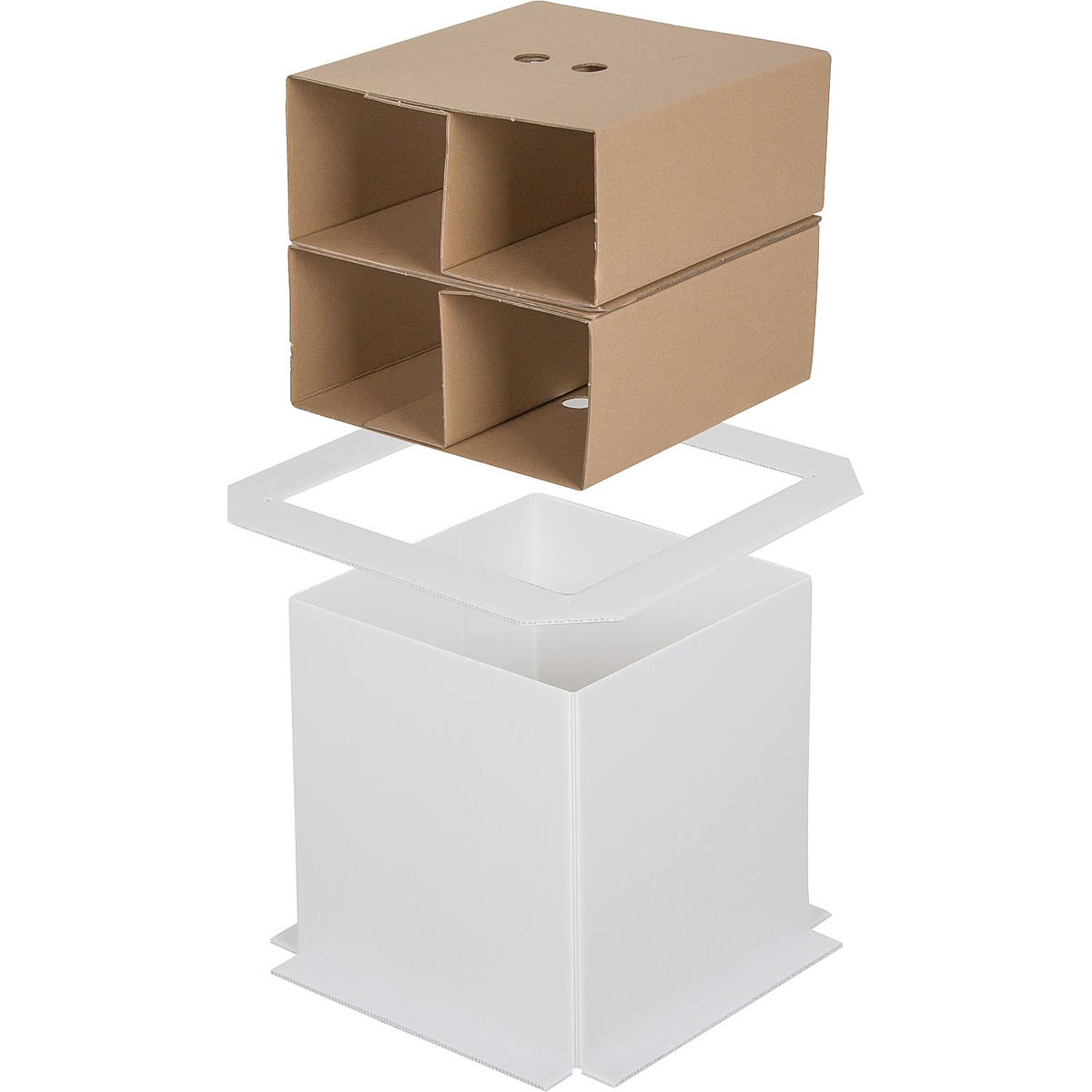 Schalungselement quadratisch - 270 x 270 mm