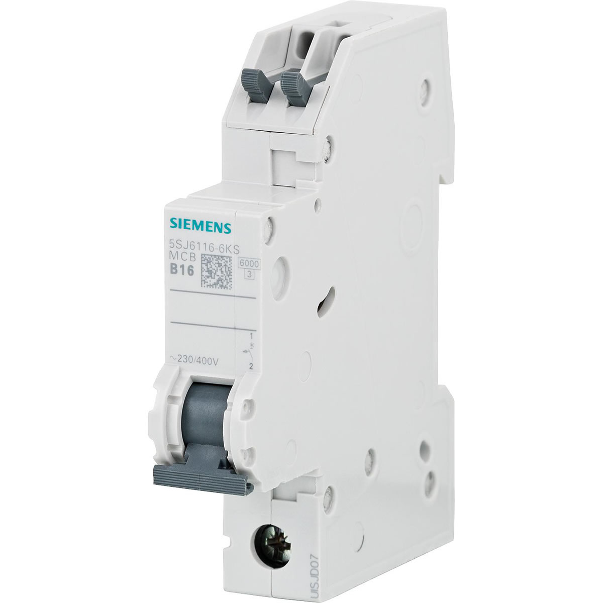 Leitungsschutzschalter Siemens, 6KA, 1-polig, B16A, 5SJ6116-6KS