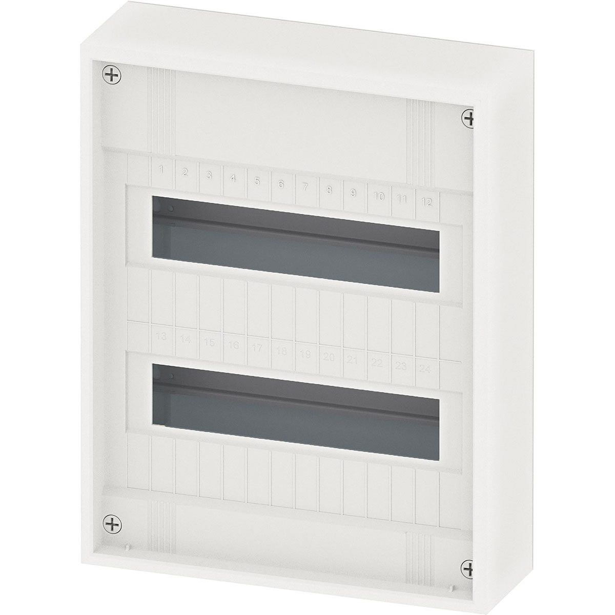 Siemens Aufputzverteiler 2 Reihig-2 X 12 TE 8GB5024-0KM