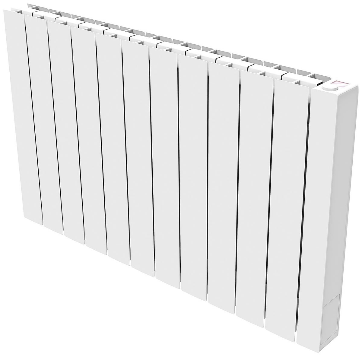 Aluminium-Heizkörper elektrisch eBlitz 1800 weiß, Wi-Fi, 230 V, 50/60 Hz - 1800 Watt - 950 x 583 x 80 mm