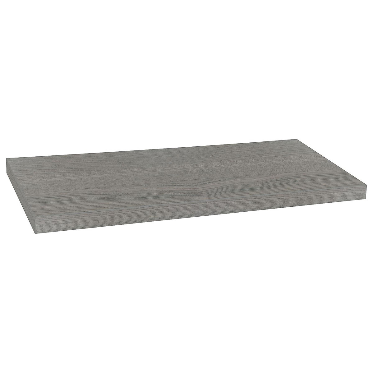 Konsole Blata Ulme Grau, ohne Bohrung, mit Halterung, 1200 x 56 x 510 mm - 93 158 95