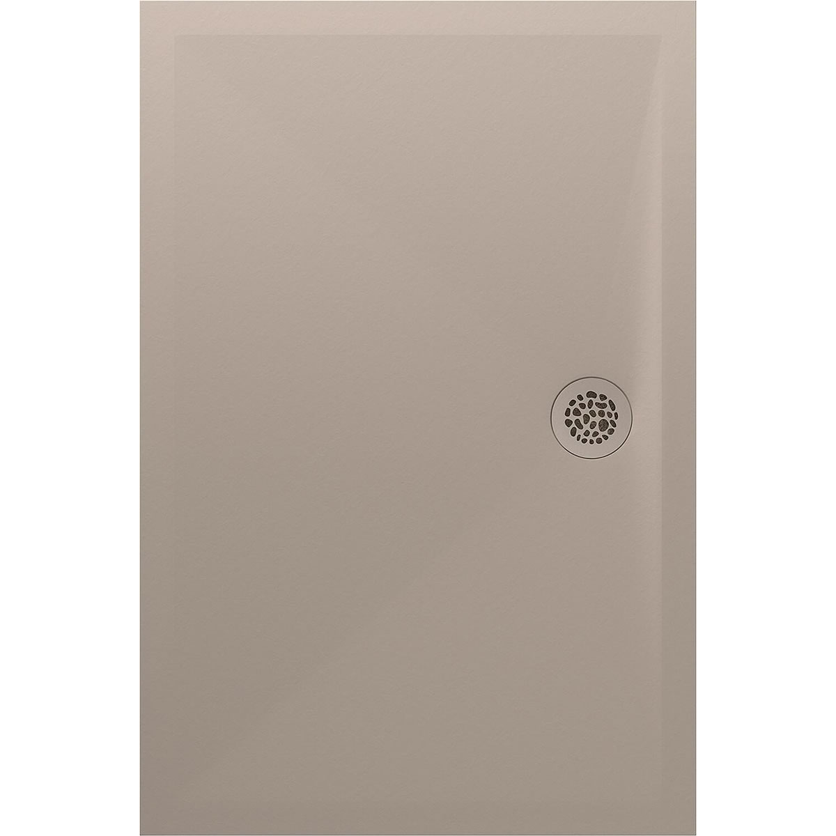 Duschwanne Ciron 1000 x 23 x 900 mm, Mineralguss, hanf - 93 253 52