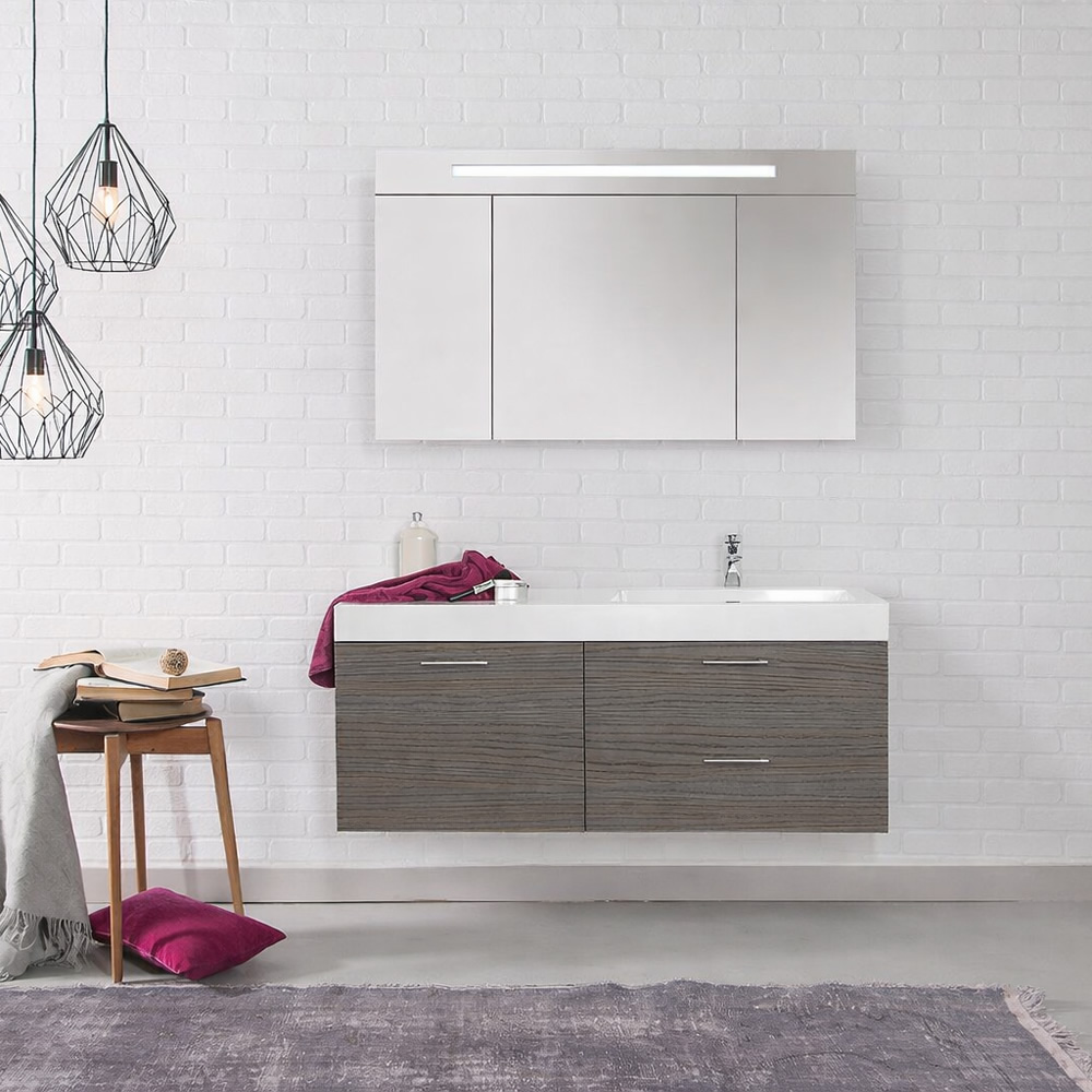 Evenes Badmöbel-Set EMPI Serie MAA, Eiche Thea - 93 258 27