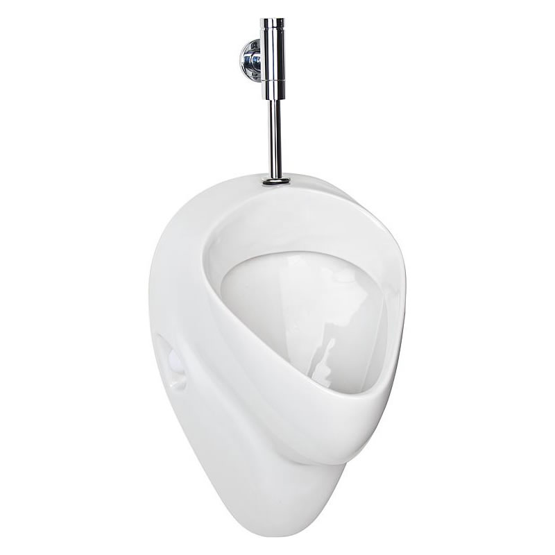 Urinal EBO Komplett-Set 345 x 560 x 380 mm, Zulauf von oben, Keramik, weiß - 93 911 15