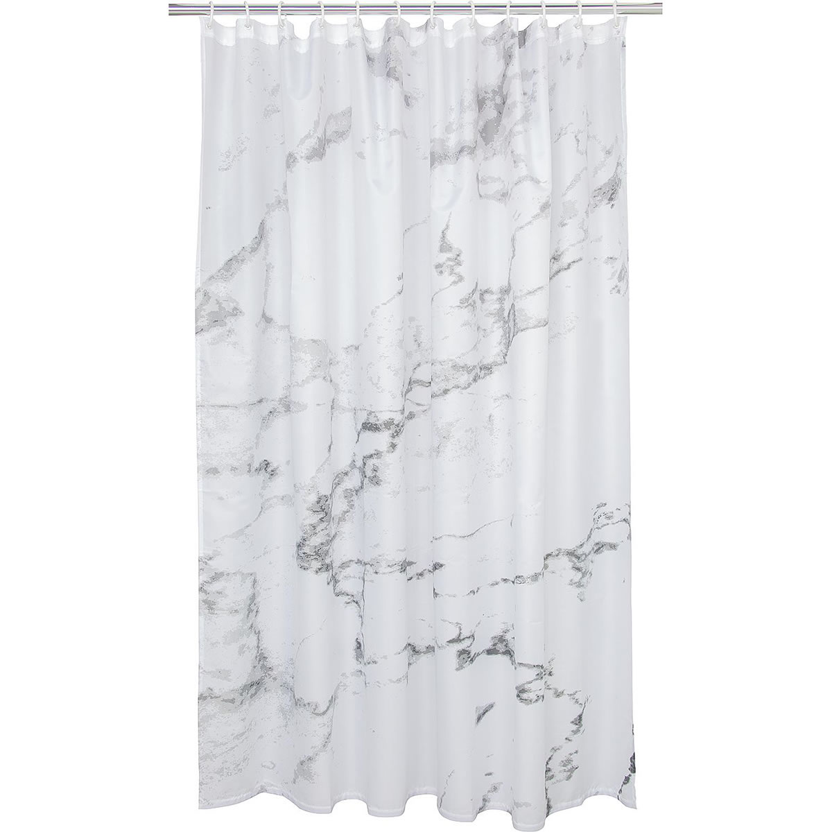 Duschvorhang ELTIONA, 100% Polyester, 12 Ösen, 1.800 x 2.000 mm - 93 992 68