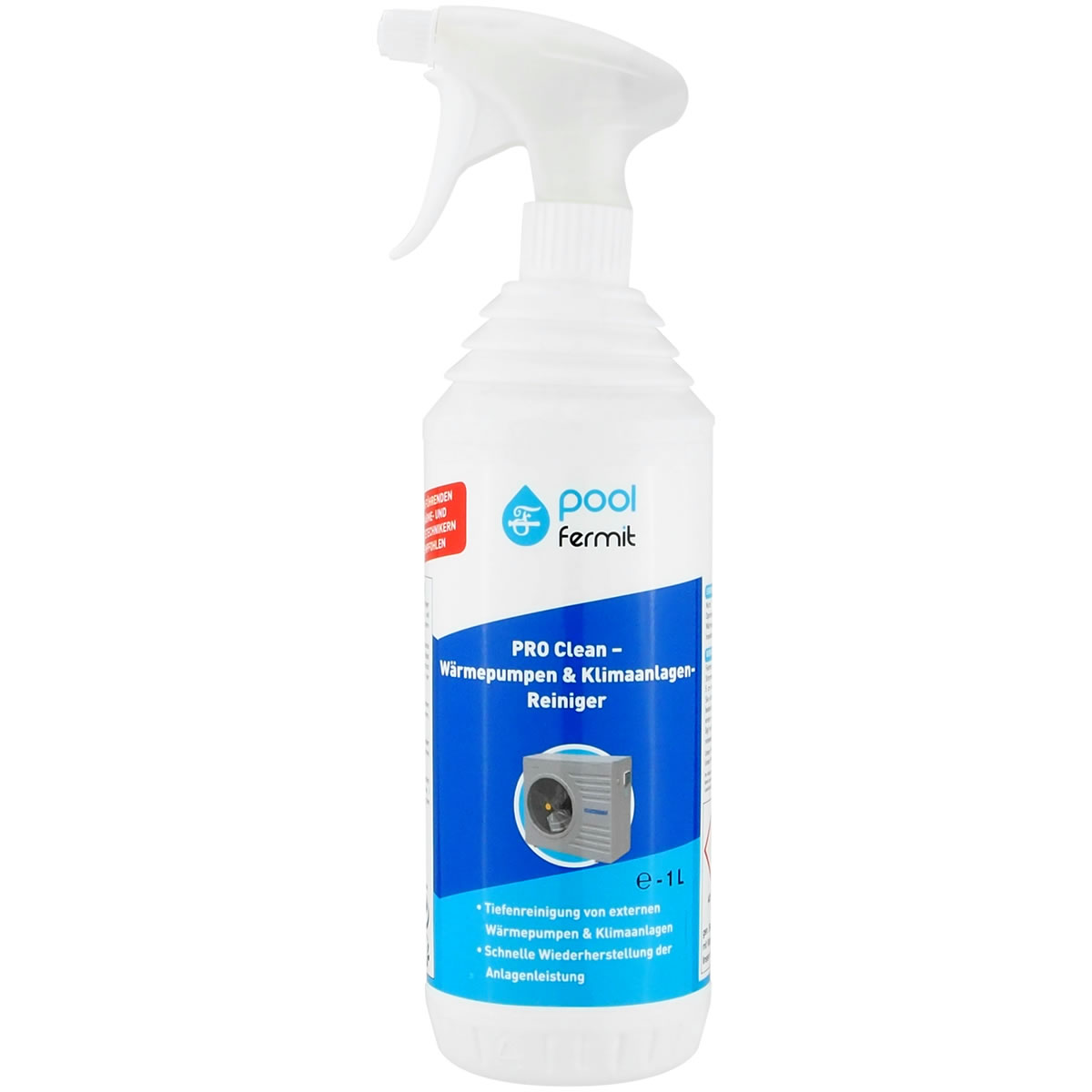 FERMIT PRO Clean Wärmepumpen- und Klimaanlagen-Reiniger - 1 l / 5 l ** 1l/17,69 EUR