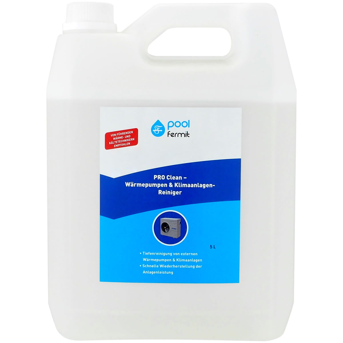 FERMIT PRO Clean Wärmepumpen- und Klimaanlagen-Reiniger - Kanister mit 5 Liter ** 1l/10,36 EUR