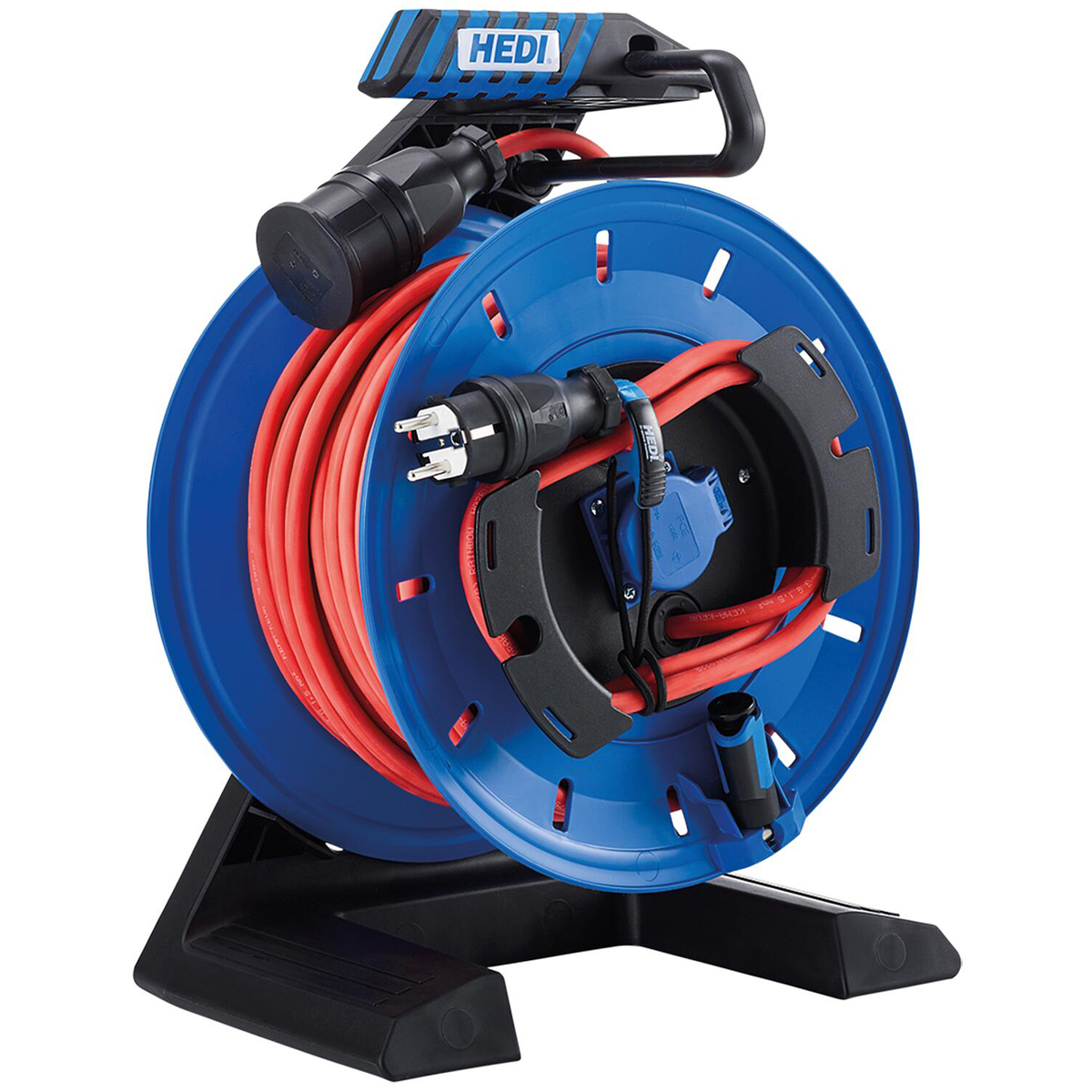 Vollkunststoff-Kabeltrommel Generation 7 Champion H07RN-F 3G1,5 - Schuko-Steckdose - 40 m Kabel 2