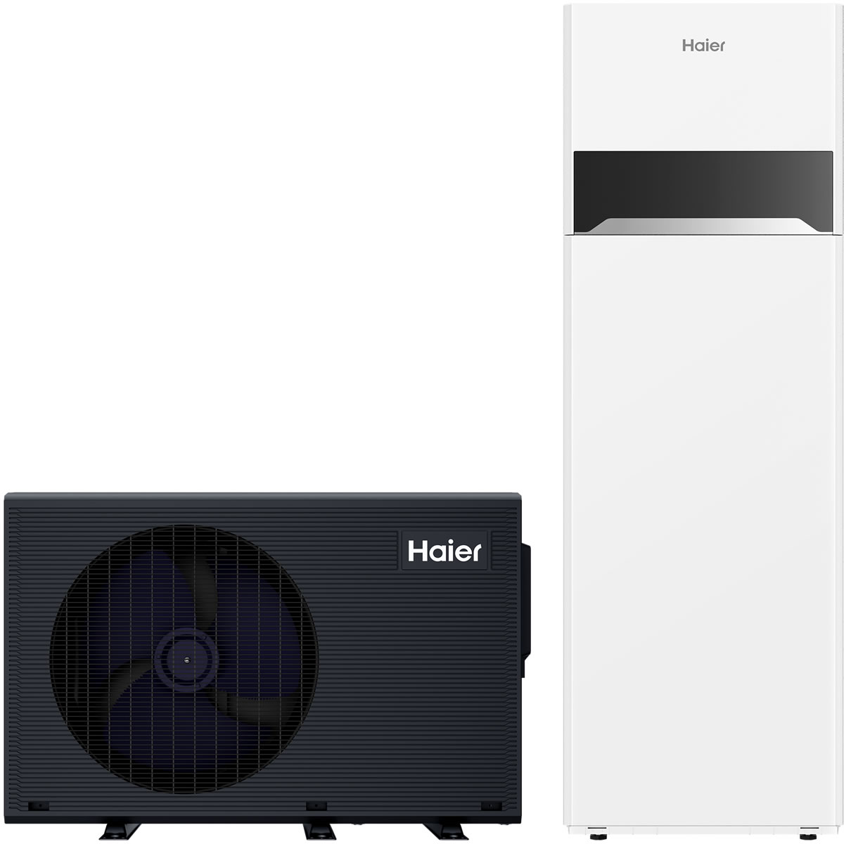 Haier Hydro-Split Luft-Wasser-Wärmepumpe Außeneinheit 6 kW mit All-in-One Inneneinheit, inkl. Erstinbetriebnahme - HPM06-ND2-H/HPM6(12)-200CE-AW1