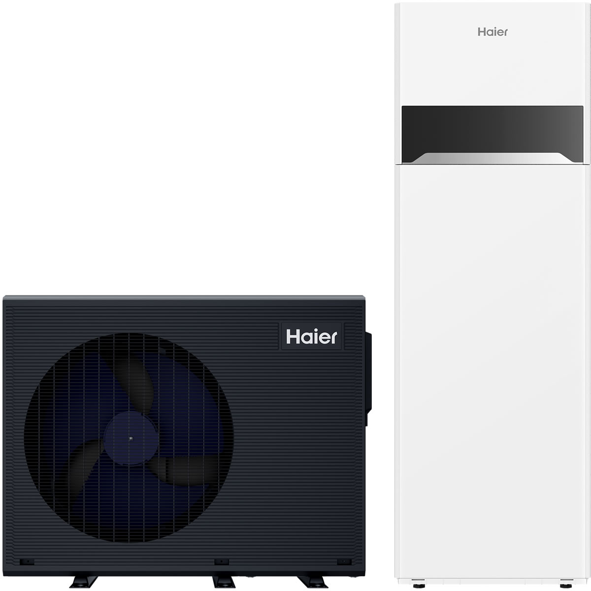 Haier Hydro-Split Luft-Wasser-Wärmepumpe Außeneinheit 10 kW mit All-in-One Inneneinheit, inkl. Erstinbetriebnahme - HPM10-TND2-H/HPM10(12)-T200CE-AW1
