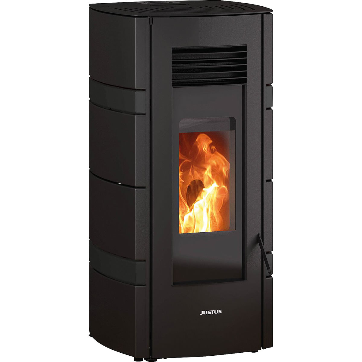 Pelletofen Justus Sia, Stahl schwarz, 8 kW - 7949 11