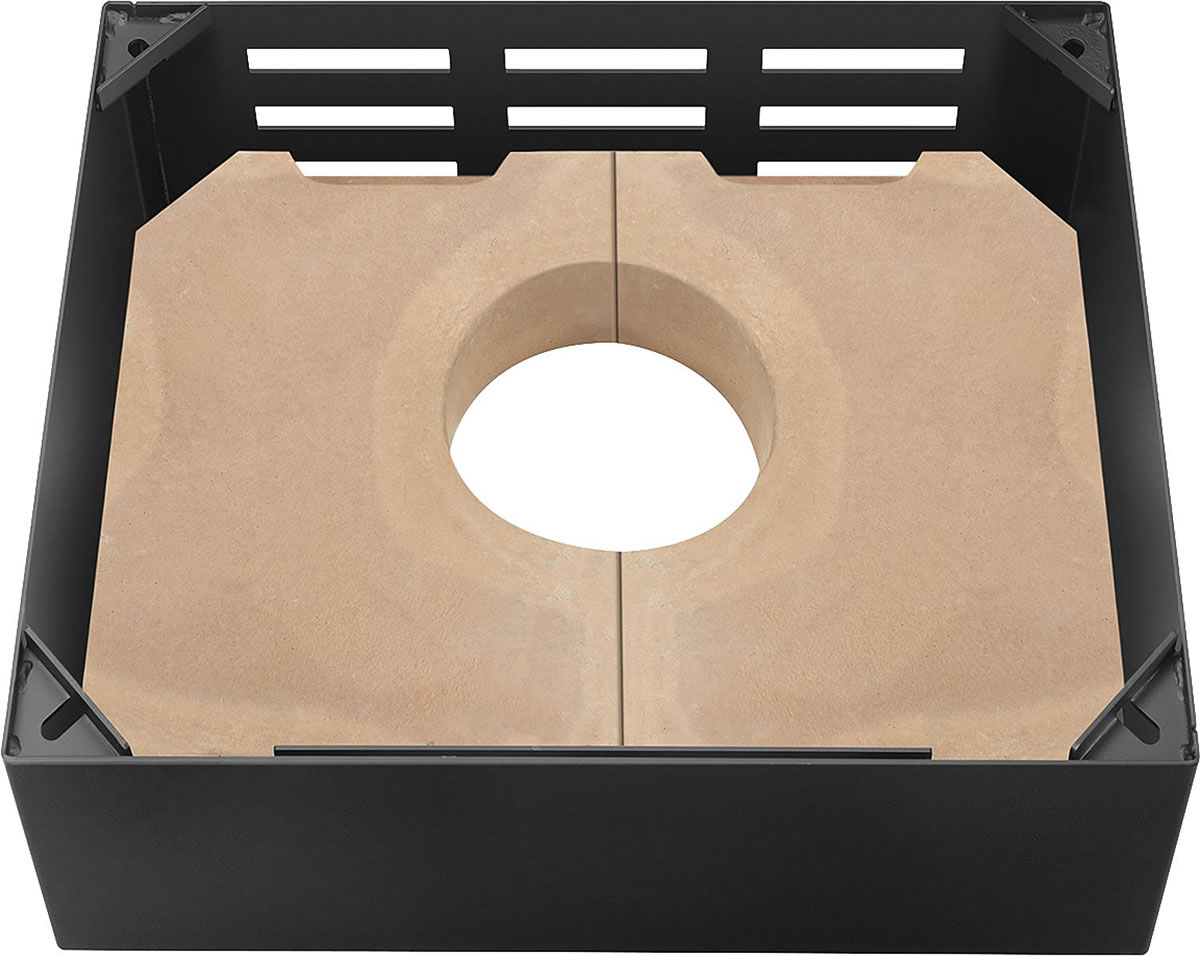 E-Block Energie-Segment W+ zu Kaminofen Justus Tova, Stahl schwarz - 9217 71