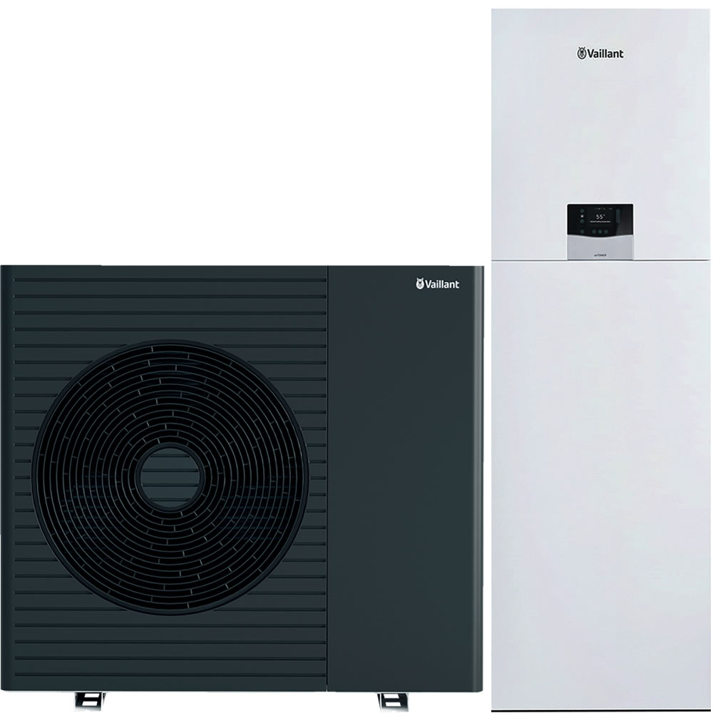 Vaillant Luft/Wasser Wärmepumpe aroTHERM pro 115/7.1 A mit uniTOWER VIH QW 190/7 C2 - 8000050530