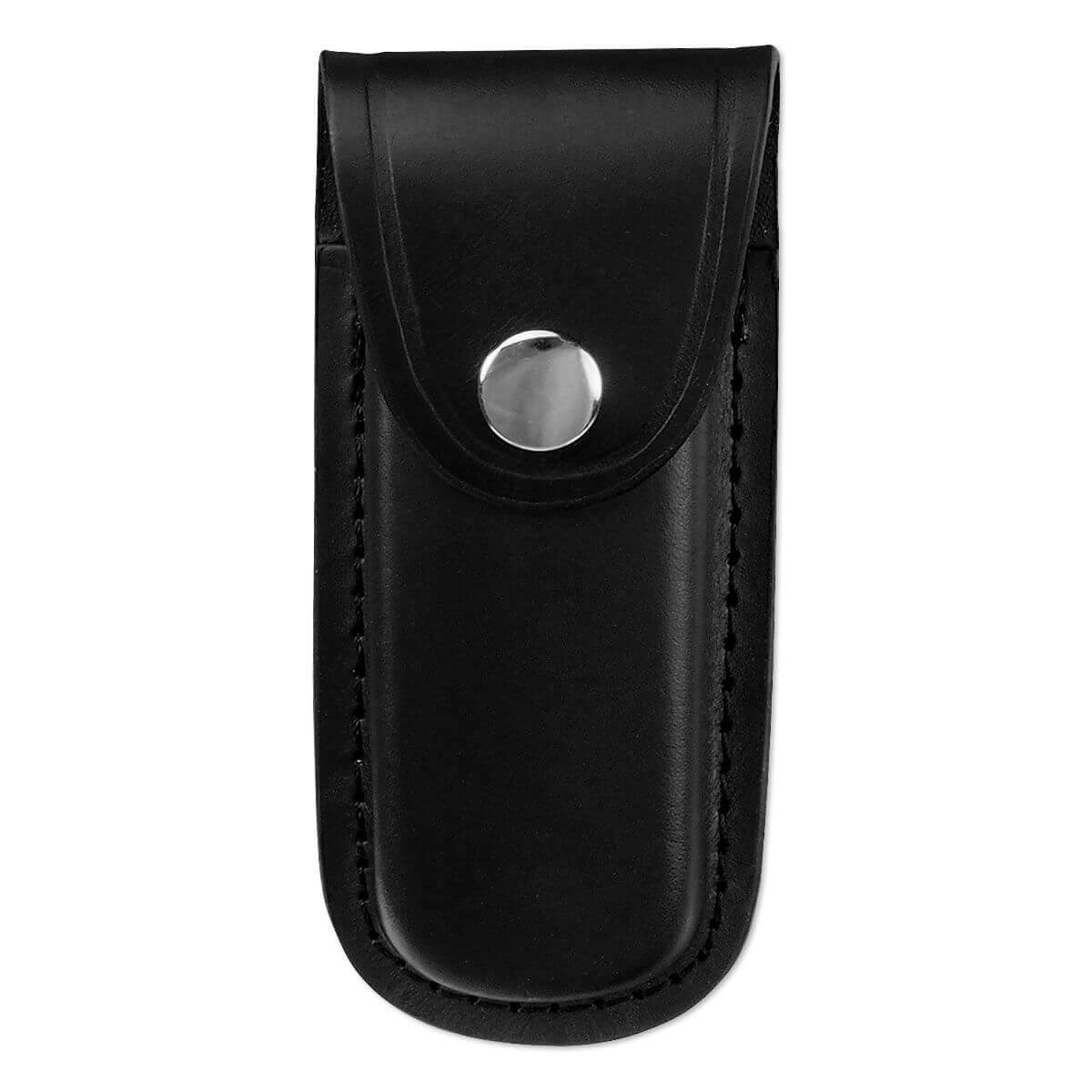 HERBERTZ Lederetui für Taschenmesser - schwarz