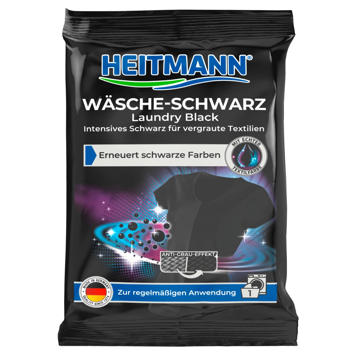 HEITMANN Wäsche Schwarz 50 g