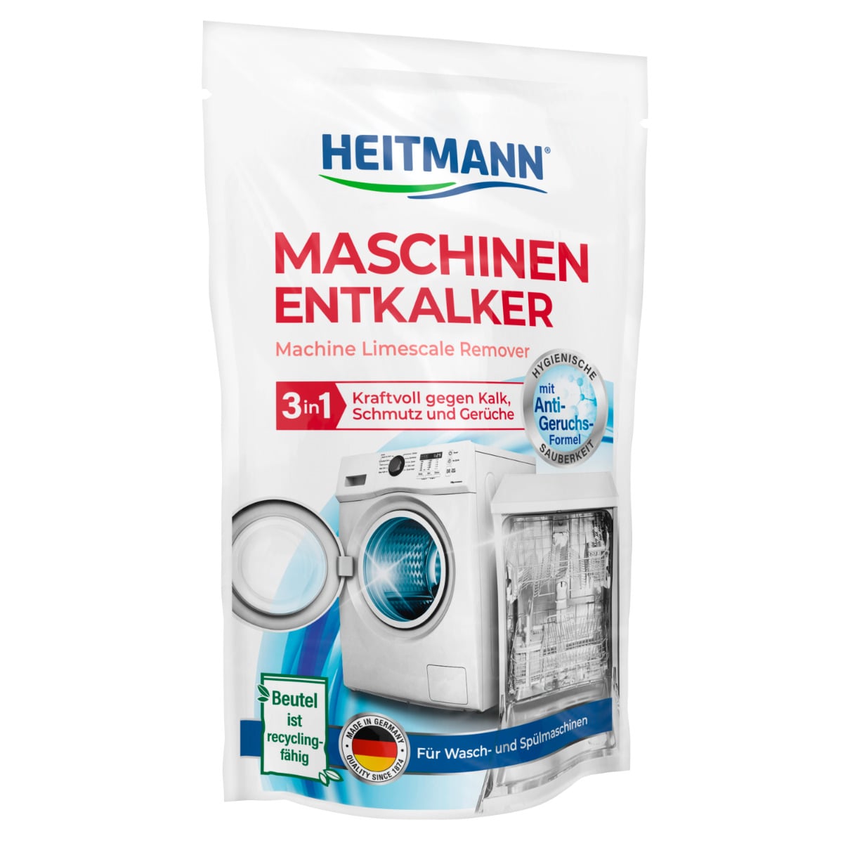 HEITMANN Maschinen Entkalker 3 in 1, 175 g