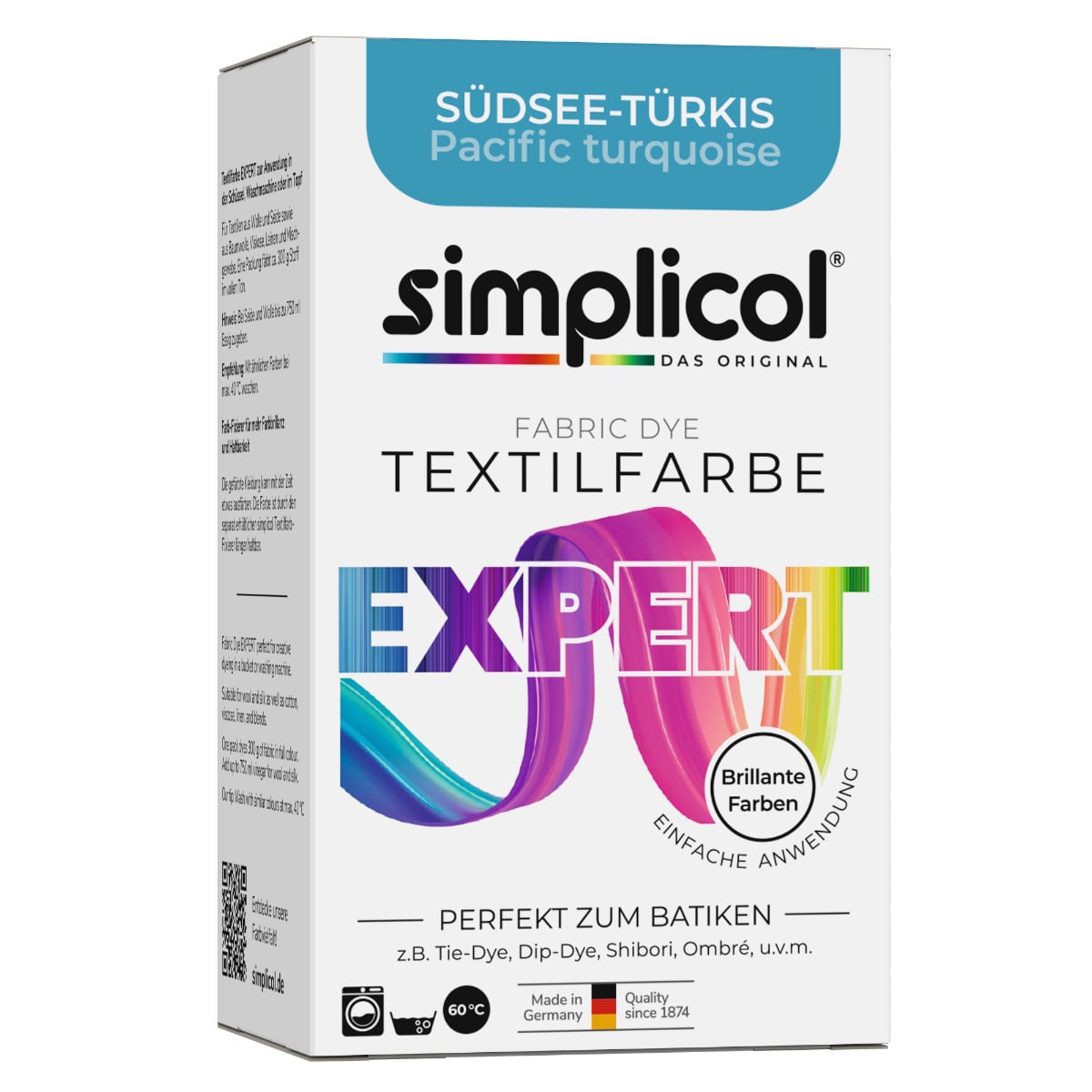 simplicol Textilfarbe expert Südsee-Türkis