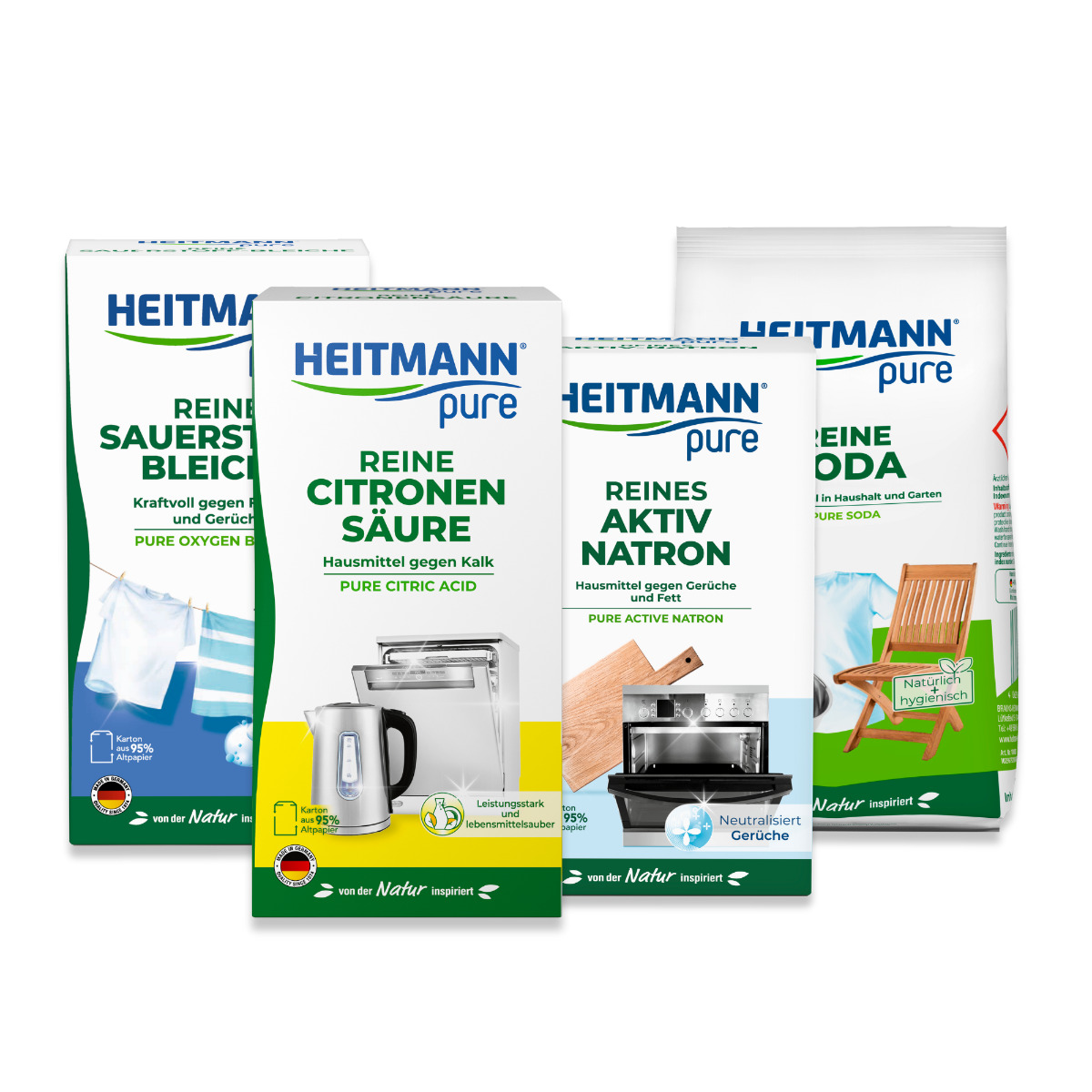 Power Pulver Set – Die natürlichen Helfer für deinen Haushalt!